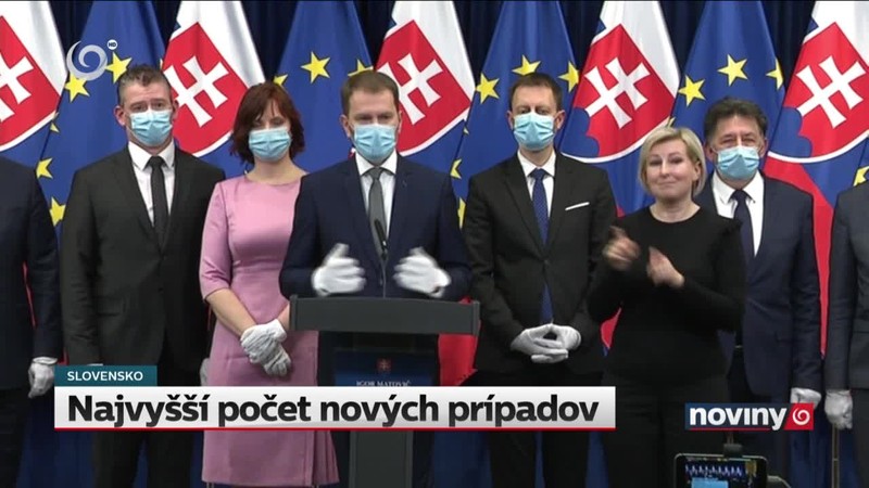 Najvyšší počet nových prípadov