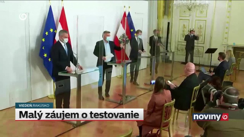 Malý záujem o testovanie