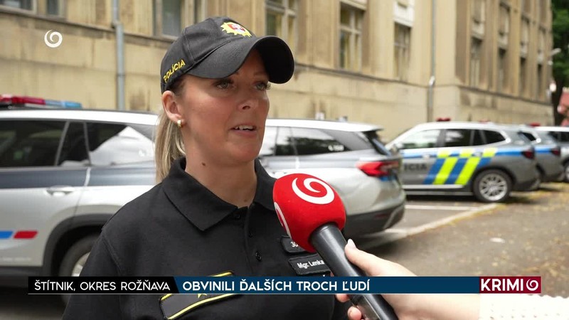 OBVINILI ĎALŠÍCH TROCH ĽUDÍ