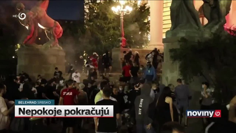 Nepokoje pokračujú