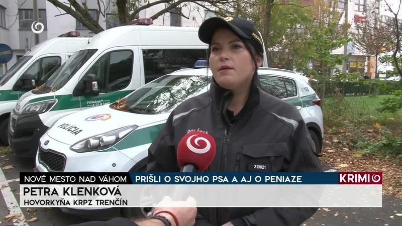 PRIŠLI O SVOJHO PSA A AJ O PENIAZE