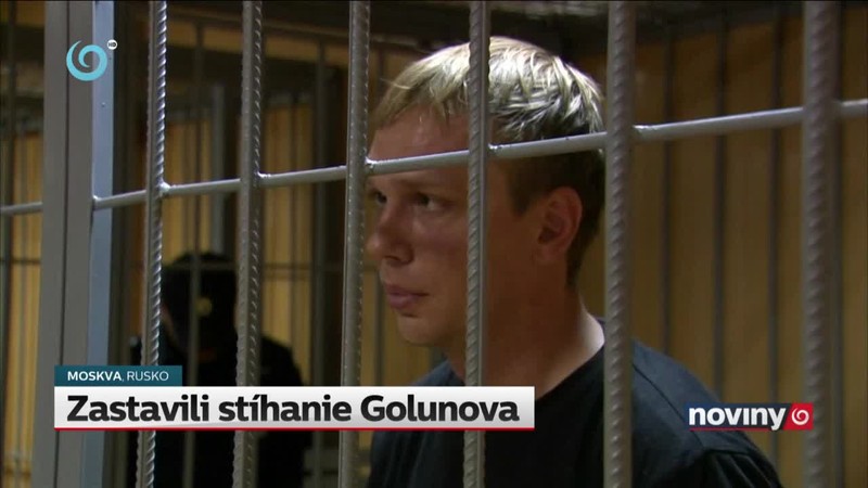 Zastavili stíhanie Golunova