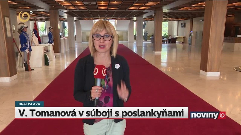 V. Tomanová v súboji s poslankyňami