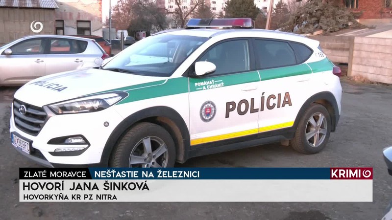 NEŠŤASTIE NA ŽELEZNICI // ZLATÉ MORAVCE