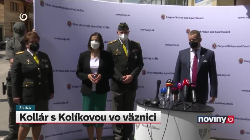 Kollár s Kolíkovou vo väznici
