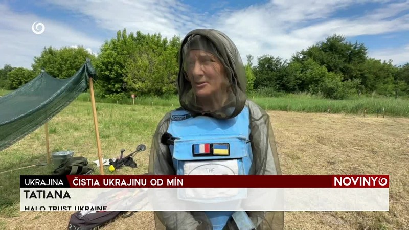ČISTIA UKRAJINU OD MÍN