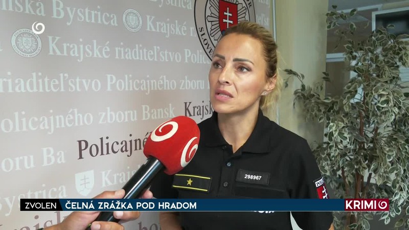 ČELNÁ ZRÁŽKA POD HRADOM