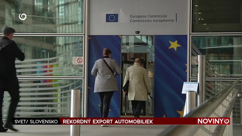REKORDNÝ EXPORT AUTOMOBILIEK