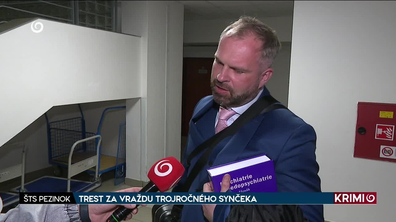 TREST ZA VRAŽDU TROJROČNÉHO SYNČEKA