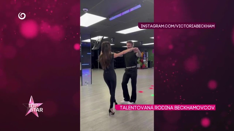 Talentovaná rodina Beckhamovcov