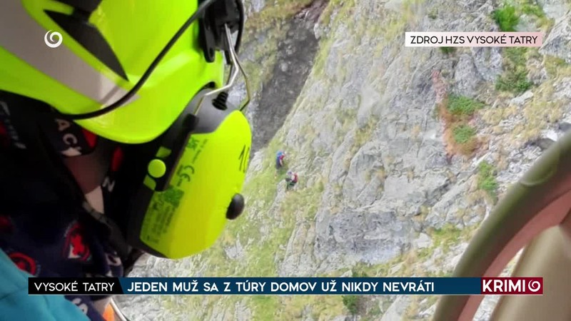 JEDEN MUŽ SA Z TÚRY DOMOV UŽ NIKDY NEVRÁTI