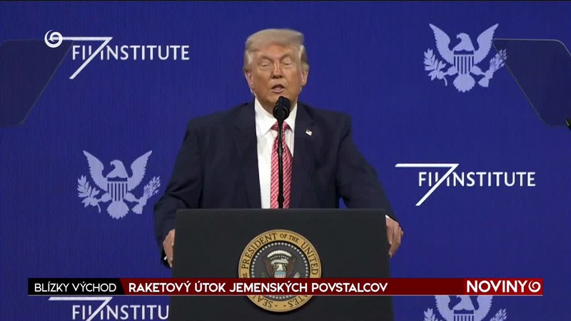 RAKETOVÝ ÚTOK JEMENSKÝCH POVSTALCOV