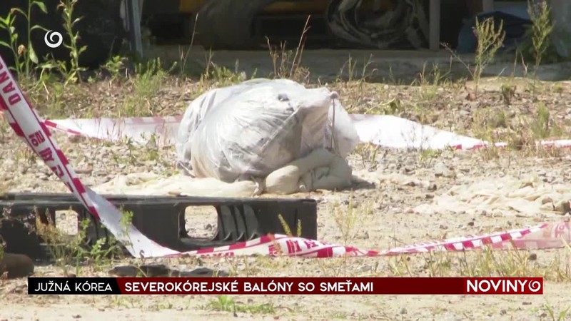SEVEROKÓREJSKÉ BALÓNY SO SMEŤAMI