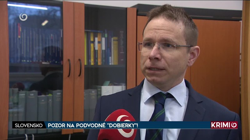 POZOR NA PODVODNÉ "DOBIERKY"!