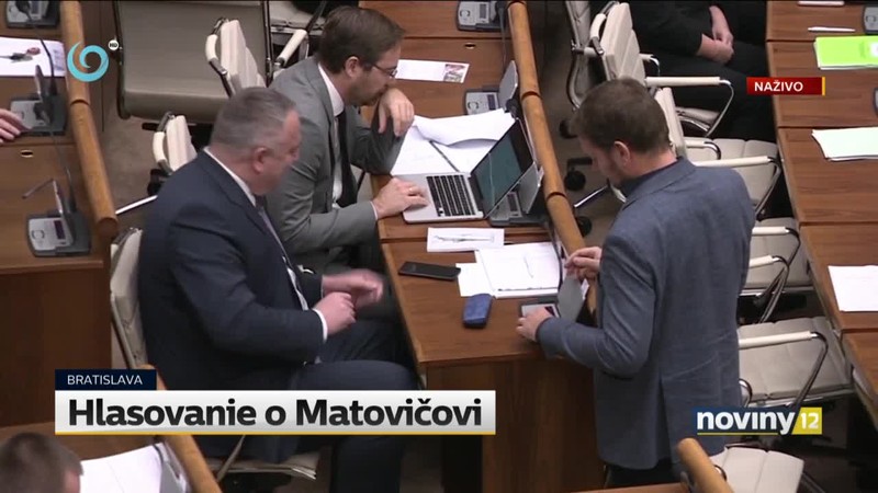Hlasovanie o Matovičovi