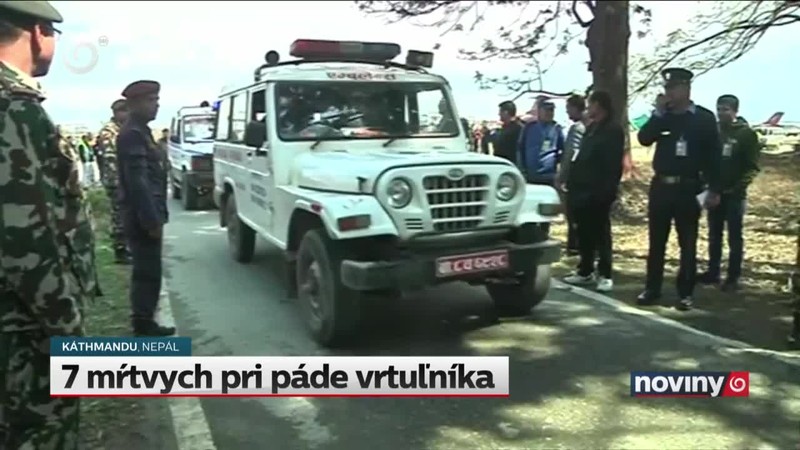 7 mŕtvych pri páde vrtuľníka