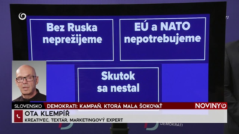 DEMOKRATI: KAMPAŇ, KTORÁ MALA ŠOKOVAŤ