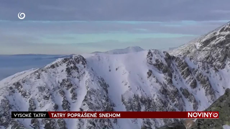 TATRY POPRÁŠENÉ SNEHOM