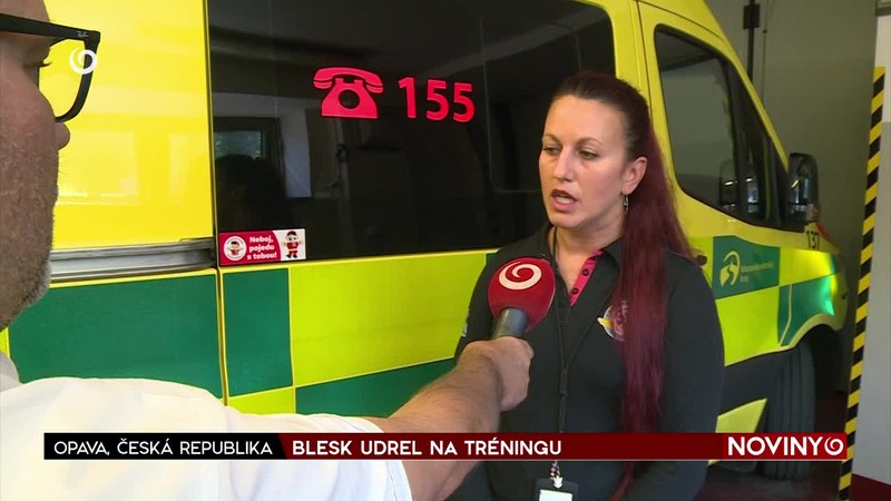 BLESK UDREL NA TRÉNINGU