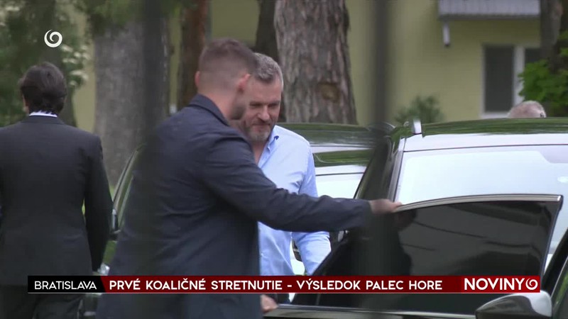 PRVÉ KOALIČNÉ STRETNUTIE - VÝSLEDOK PALEC HORE
