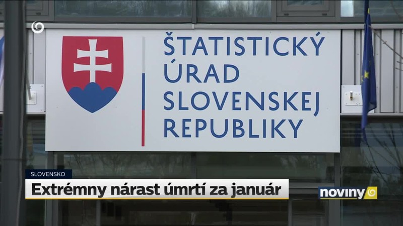 Extrémny nárast úmrtí za január