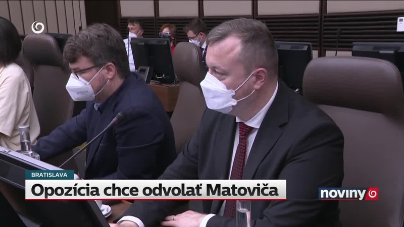 Opozícia chce odvolať Matoviča