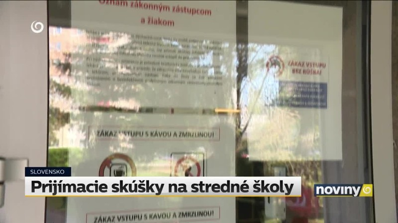 Prijímacie skúšky na stredné školy