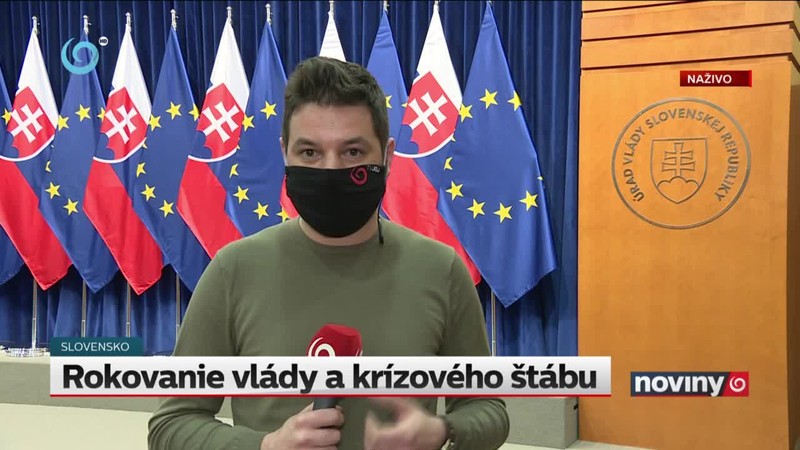 Rokovanie vlády a krízového štábu