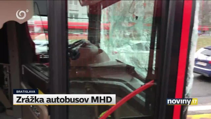 Zrážka autobusov MHD