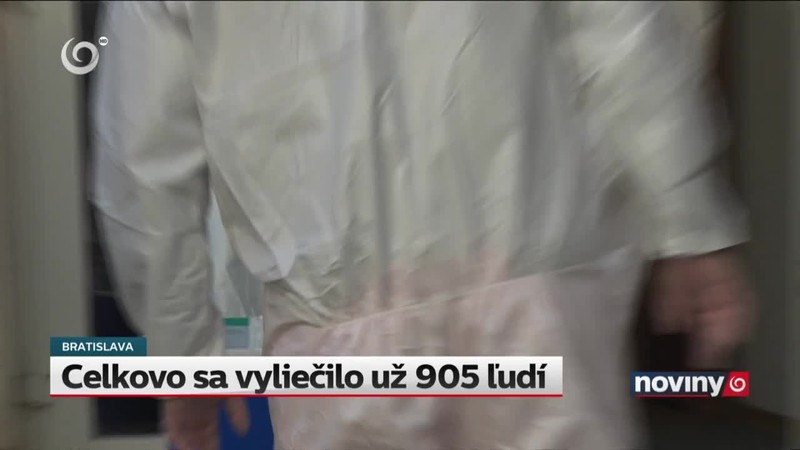 Celkovo sa vyliečilo už 905 ľudí