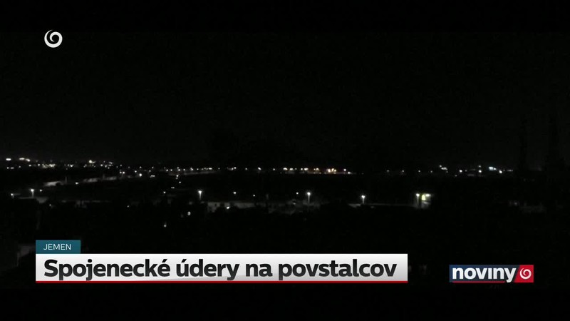 Spojenecké údery na povstalcov