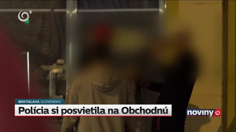 Polícia si posvietila na Obchodnú