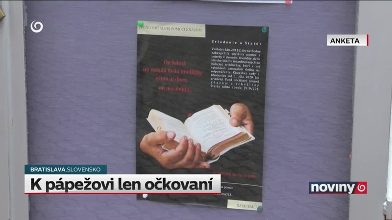 K pápežovi len očkovaní