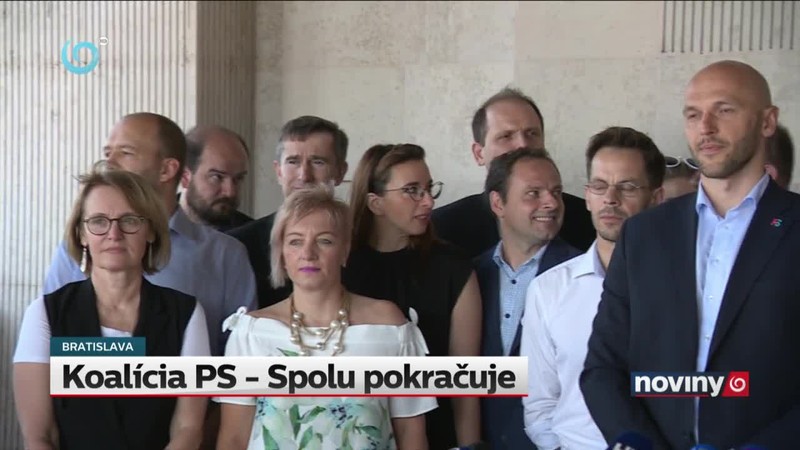 Koalícia PS - Spolu pokračuje