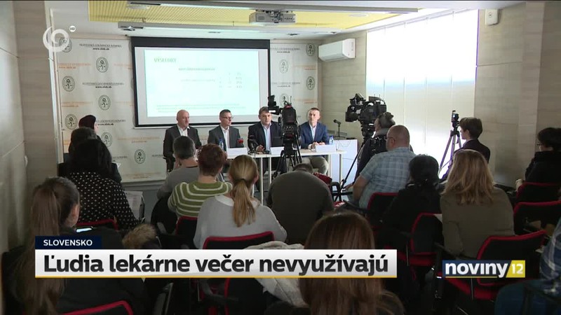 Ľudia lekárne večer nevyužívajú