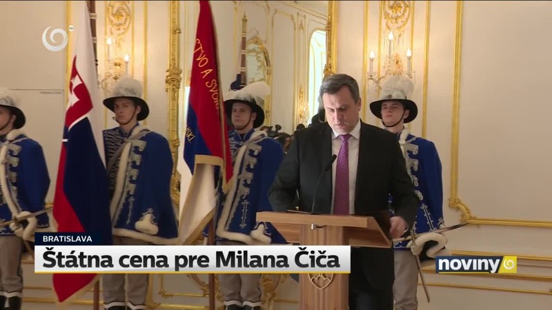 Štátna cena pre Milana Čiča