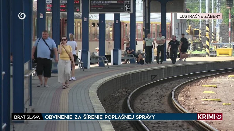 OBVINENIE ZA ŠÍRENIE POPLAŠNEJ SPRÁVY