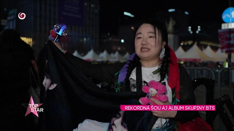 REKORDNÁ ŠOU AJ ALBUM SKUPINY BTS