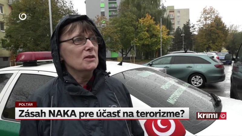 Zásah NAKA pre účasť na terorizme?