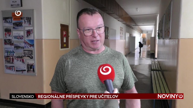 REGIONÁLNE PRÍSPEVKY PRE UČITEĽOV