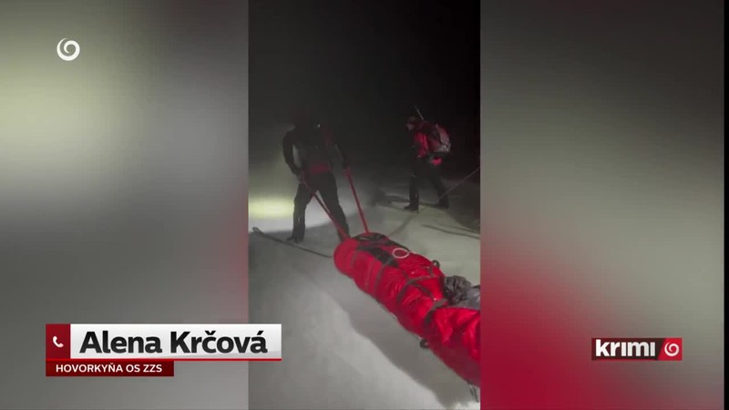 Dramatická večerná záchranná akcia
