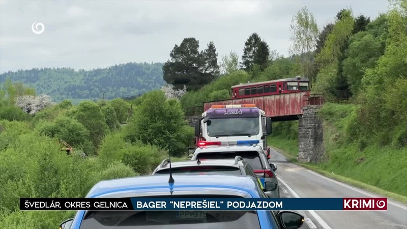 BAGER "NEPREŠIEL" PODJAZDOM