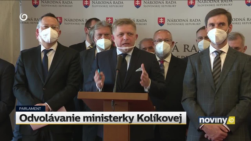Odvolávanie ministerky Kolíkovej