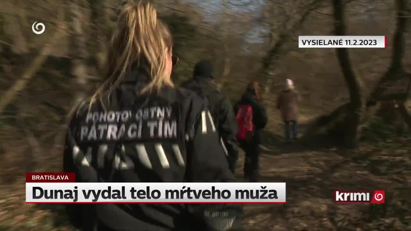 Dunaj vydal telo mŕtveho muža