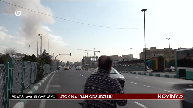 ÚTOK NA IRÁN ODSUDZUJÚ