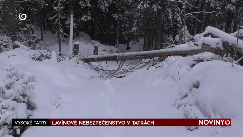 LAVÍNOVÉ NEBEZPEČENSTVO V TATRÁCH