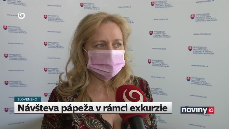 Návšteva pápeža v rámci exkurzie