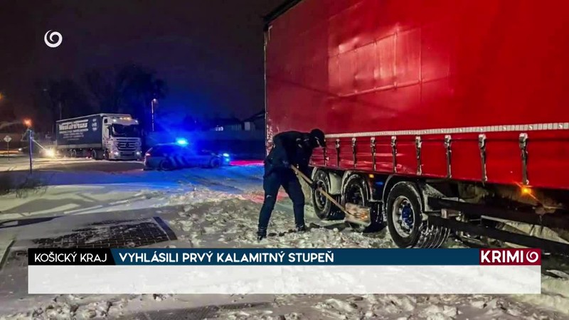 VYHLÁSILI PRVÝ KALAMITNÝ STUPEŇ