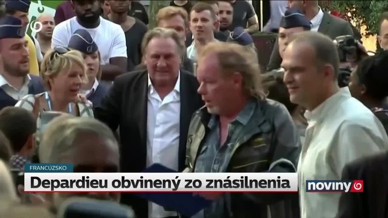 Depardieu obvinený zo znásilnenia