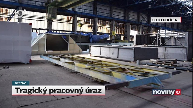 Tragický pracovný úraz
